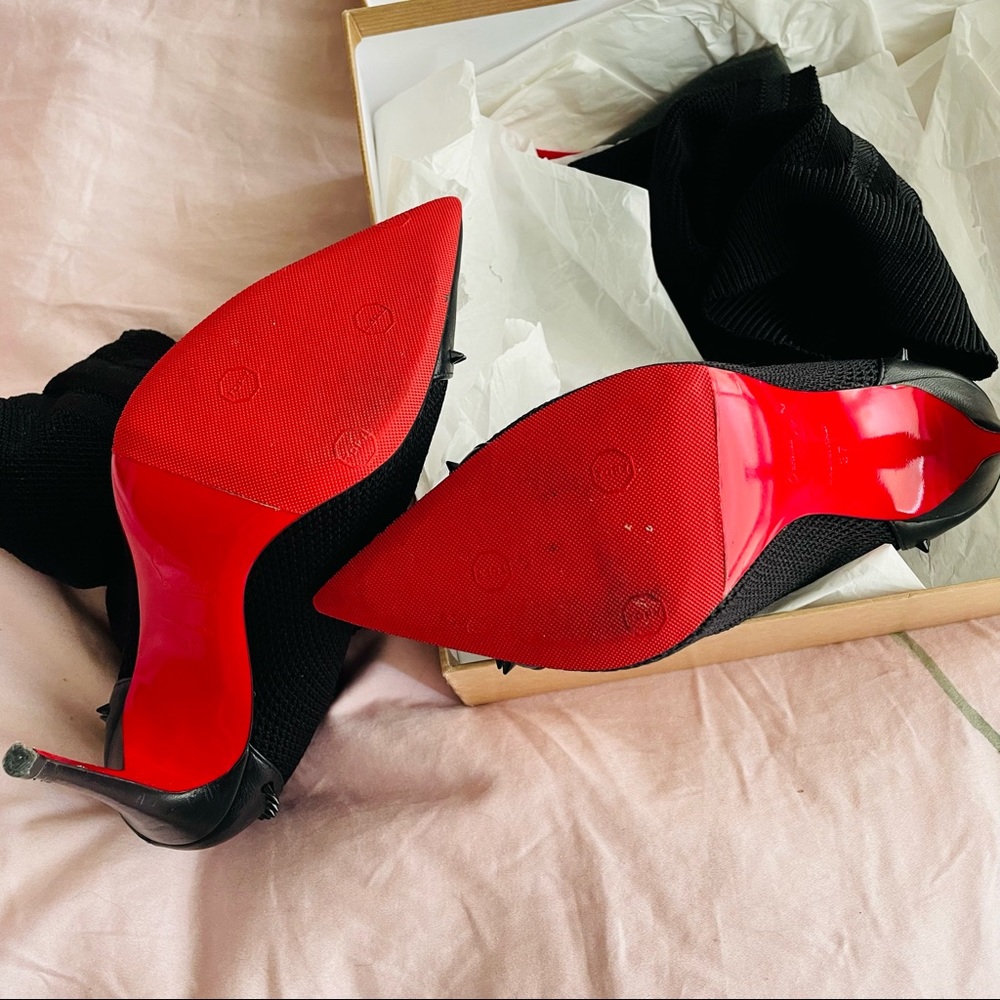 Christian Louboutin Sock Boots - Rare find! - Picture 5 of 16